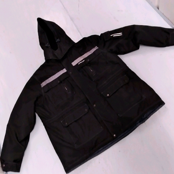 Thick Black Jacket ⚫ - Picture 1 of 10